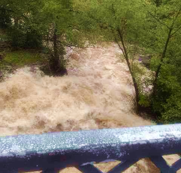 Chester Creek Rages, Duluth Flood