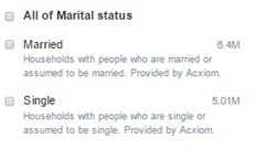 Marital Status Targeting